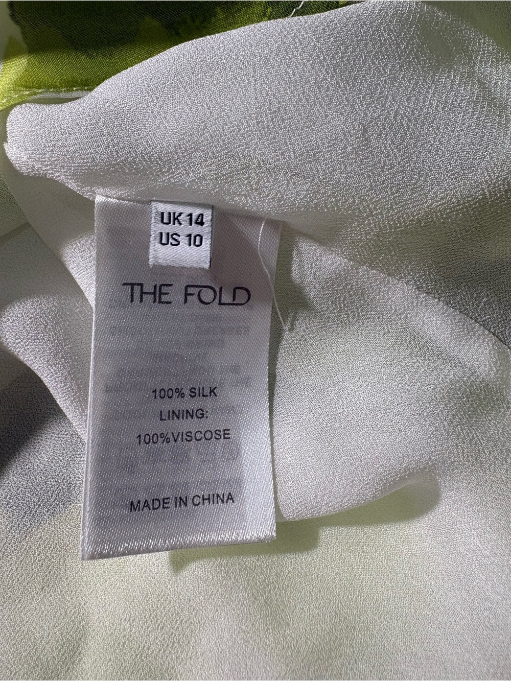 The Fold Rossana Silk Blouse - Picture 6 of 6